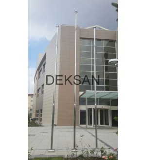 KROM BAYRAK DİREK